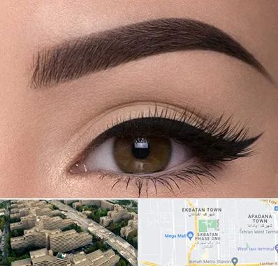 تاتو ابرو در اکباتان 