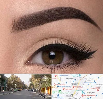 تاتو ابرو در شریعتی 