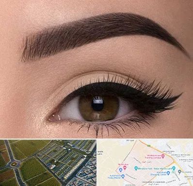 تاتو ابرو در الهیه مشهد