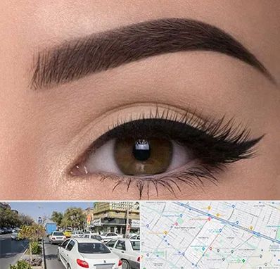 تاتو ابرو در مفتح مشهد