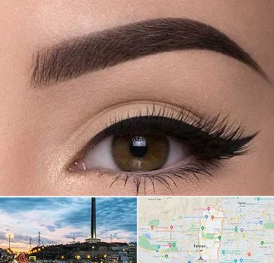 تاتو ابرو در منطقه 2 تهران