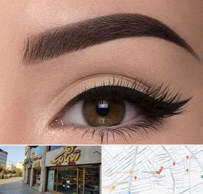 تاتو ابرو در عطاران قم