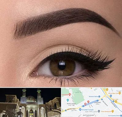 تاتو ابرو در زرگری شیراز