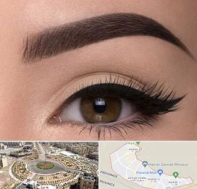 تاتو ابرو در پرند