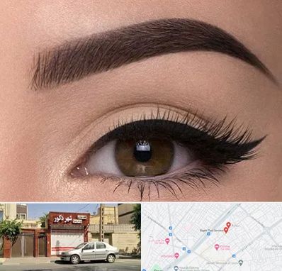 تاتو ابرو در باجک قم