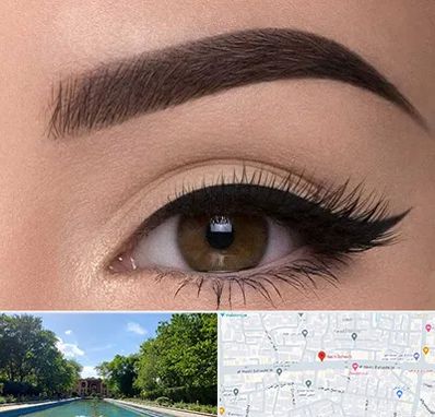 تاتو ابرو در هشت بهشت اصفهان