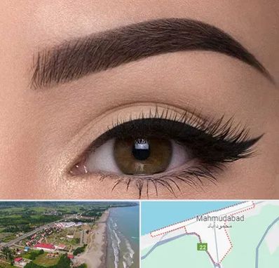 تاتو ابرو در محمودآباد