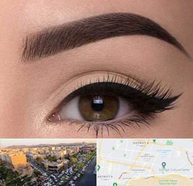 تاتو ابرو در تهرانپارس 