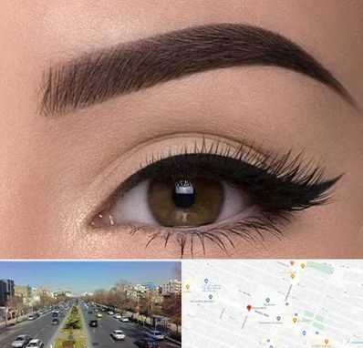 تاتو ابرو در بلوار معلم مشهد