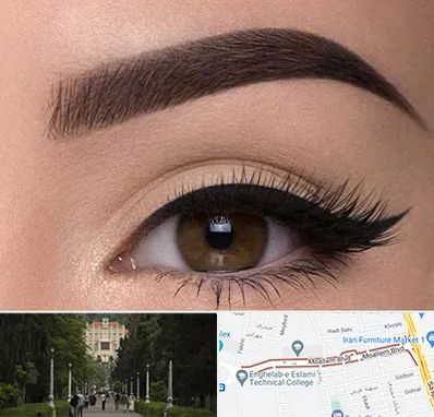 تاتو ابرو در بلوار معلم رشت 