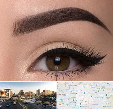 تاتو ابرو در منطقه 7 تهران
