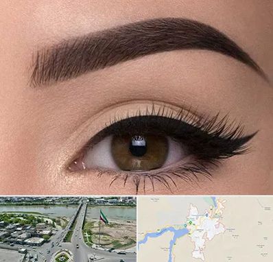 تاتو ابرو در میاندوآب