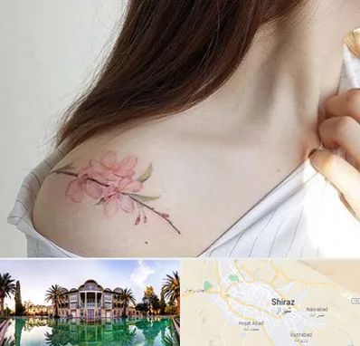 تاتو کار خانم در شیراز