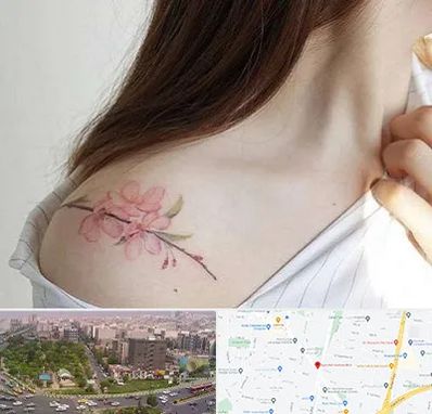 تاتو کار خانم در آیت الله کاشانی