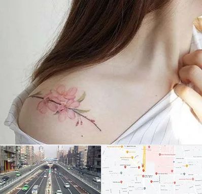 تاتو کار خانم در توحید