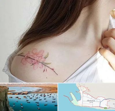 تاتو کار خانم در چابهار