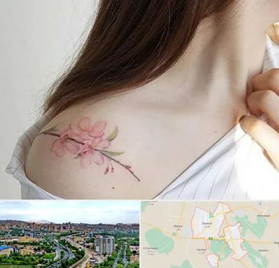 تاتو کار خانم در شهریار