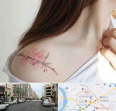 تاتو کار خانم در زیتون کارمندی اهواز