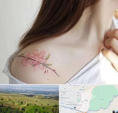 تاتو کار خانم در سوهانک