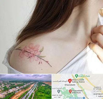 تاتو کار خانم در قصرالدشت شیراز