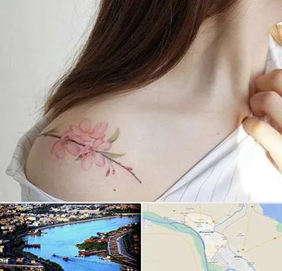 تاتو کار خانم در خرمشهر