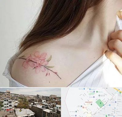 تاتو کار خانم در شمیران نو