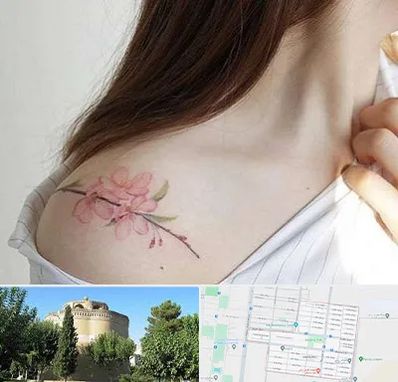 تاتو کار خانم در مرداویج اصفهان