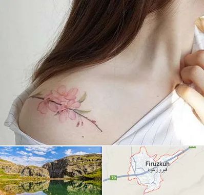 تاتو کار خانم در فیروزکوه
