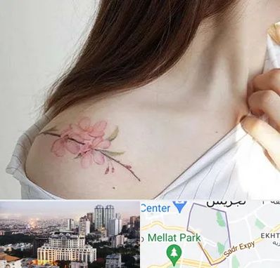 تاتو کار خانم در الهیه 