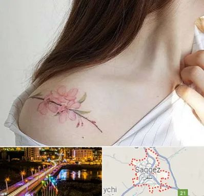 تاتو کار خانم در سقز