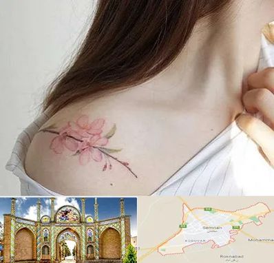 تاتو کار خانم در سمنان