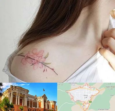 تاتو کار خانم در خوی