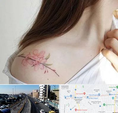 تاتو کار خانم در پیروزی 