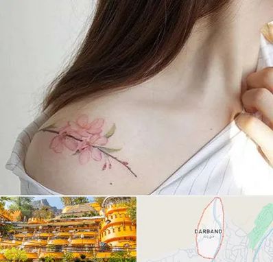 تاتو کار خانم در دربند