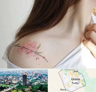 تاتو کار خانم در ارومیه