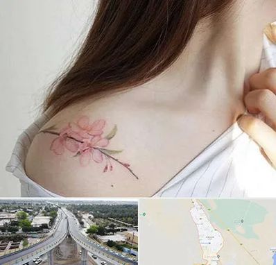 تاتو کار خانم در اندیمشک