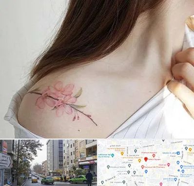 تاتو کار خانم در فاطمی