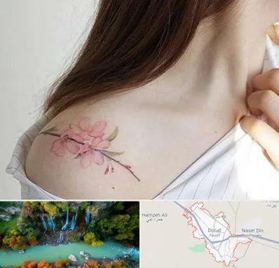 تاتو کار خانم در دورود