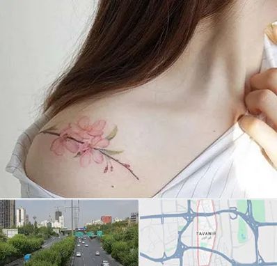 تاتو کار خانم در توانیر