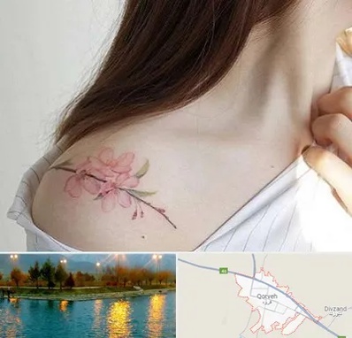 تاتو کار خانم در قروه