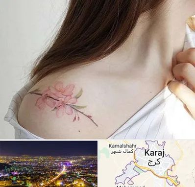 تاتو کار خانم در کرج