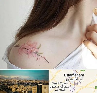 تاتو کار خانم در اسلامشهر