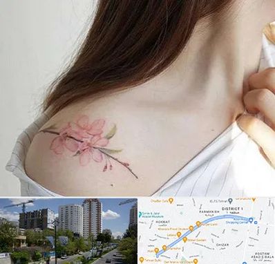 تاتو کار خانم در اندرزگو