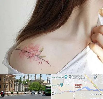 تاتو کار خانم در پاکدشت