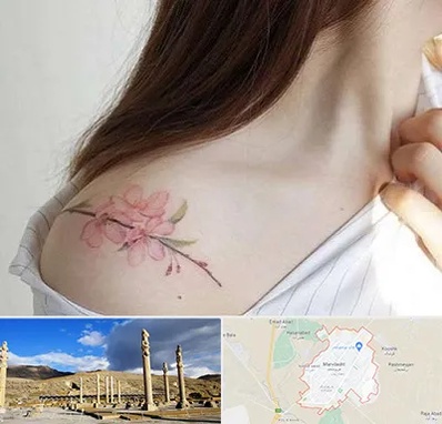 تاتو کار خانم در مرودشت