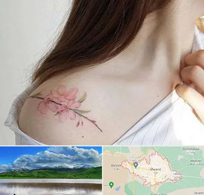 تاتو کار خانم در مرند