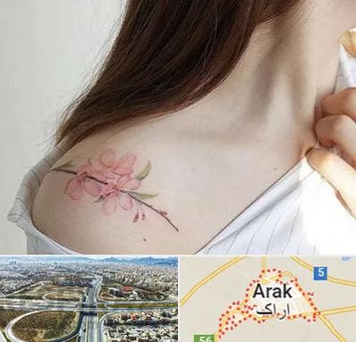 تاتو کار خانم در اراک