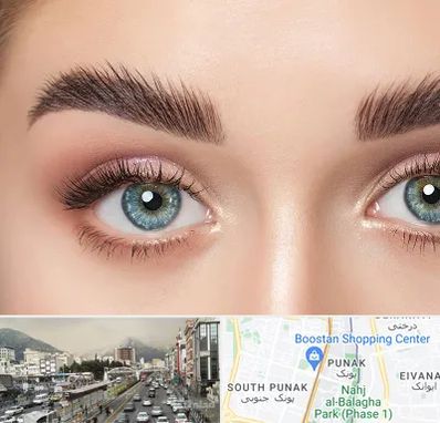 لیفت ابرو در پونک 