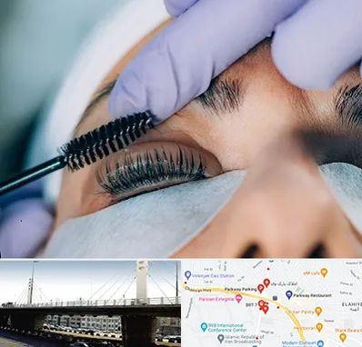 لیفت مژه در پارک وی 