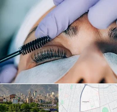 لیفت مژه در جمشیدیه